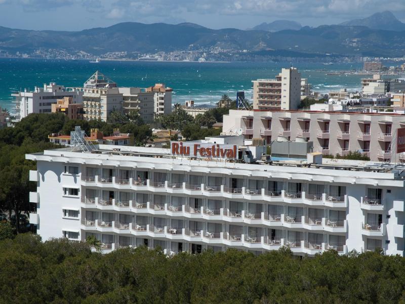 Hotel Riu Festival Плайя де Пальма Экстерьер фото
