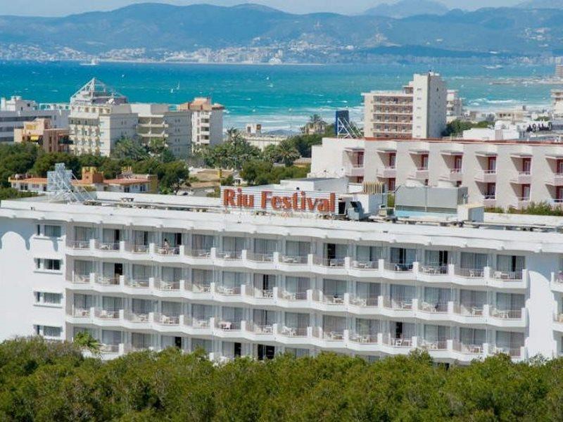 Hotel Riu Festival Плайя де Пальма Экстерьер фото